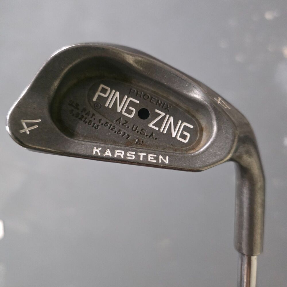 Ping Zing (Karsten) Single 4 Iron - RH - Black Dot